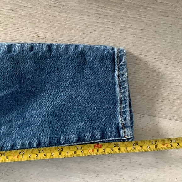 MADEWELL DISTRESSED COMFORT STRETCH EDITION MOM JEAN SIZE 27 - Picture 10 of 15